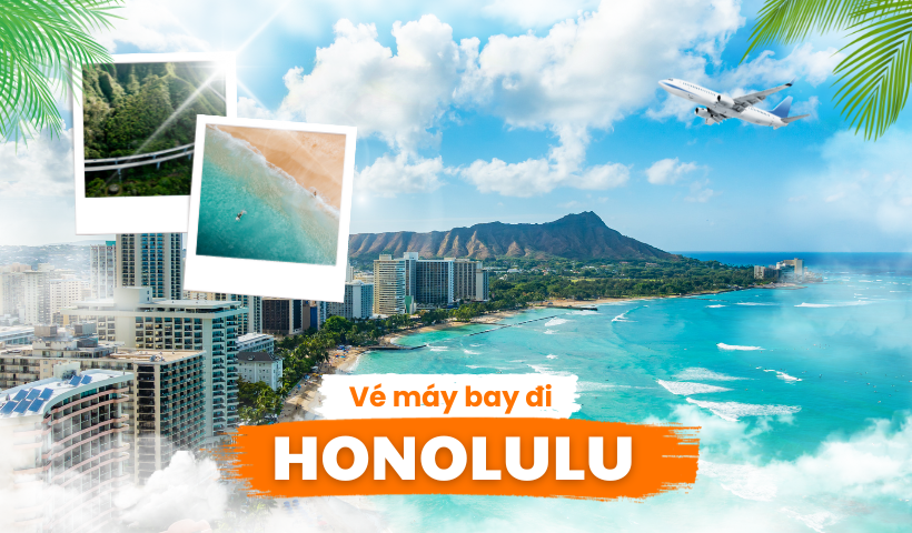 Vé máy bay đi Honolulu giá rẻ