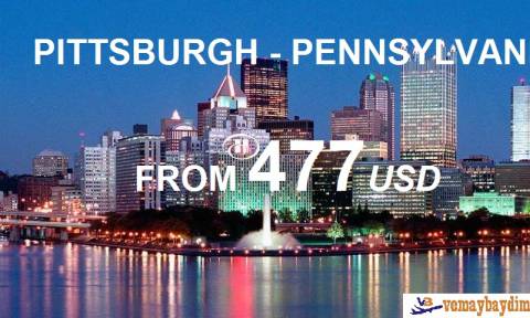 Cơ Hội Đến Pittsburgh Pennsylvania Với Vé Máy Bay Giá Rẻ