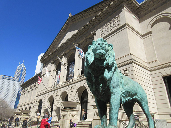 Viện Nghệ Thuật Chicago là địa điểm yêu thích dành cho du khách yêu thích văn hóa, lịch sử