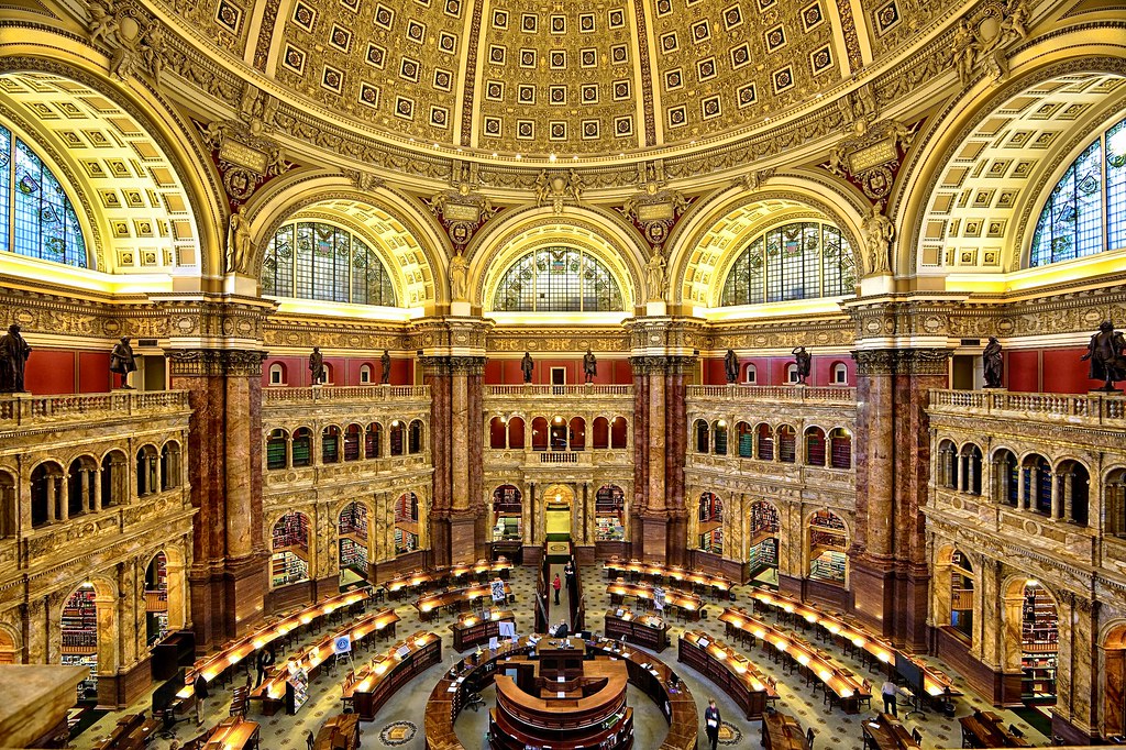 Ghé thăm Thư viện Quốc hội Hoa Kỳ