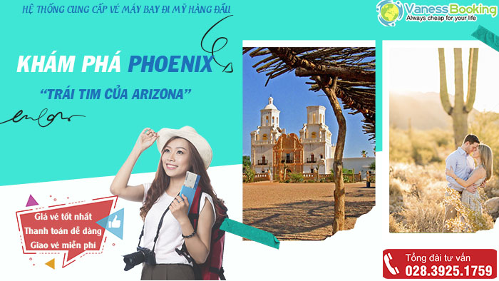 Khám phá Phoenix - “trái tim của Arizona”