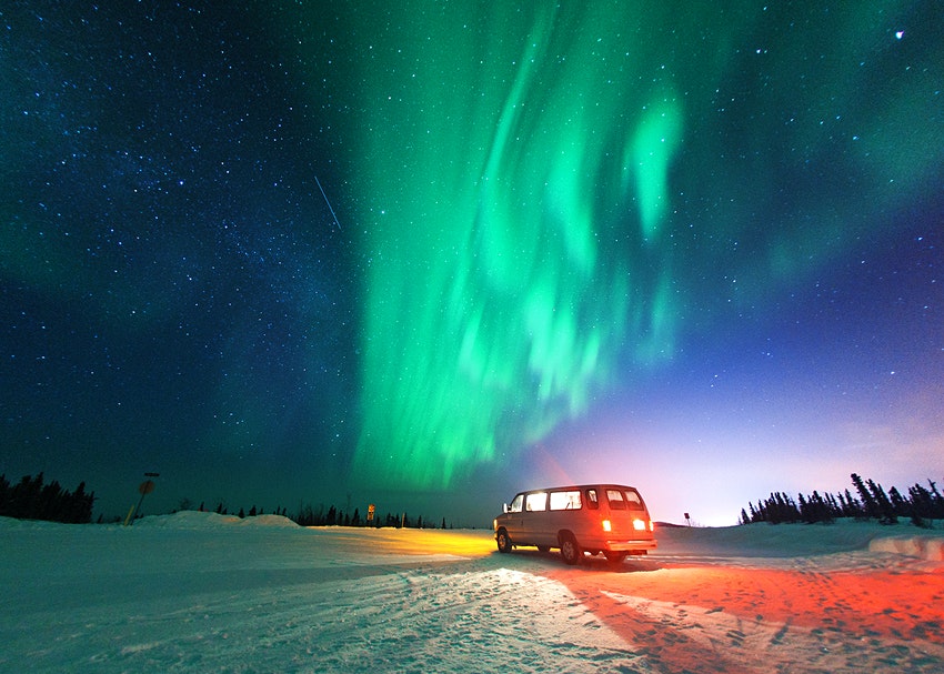 Fairbanks, Alaska, là một nơi tốt để chứng kiến ​​Bắc Cực quang