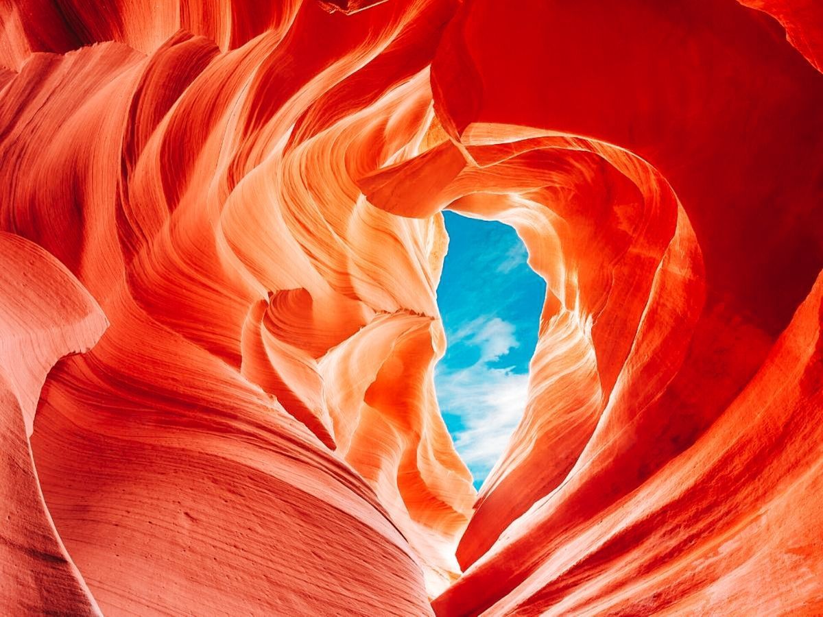 Antelope Canyon là một trong những nơi độc đáo và đẹp nhất ở Mỹ