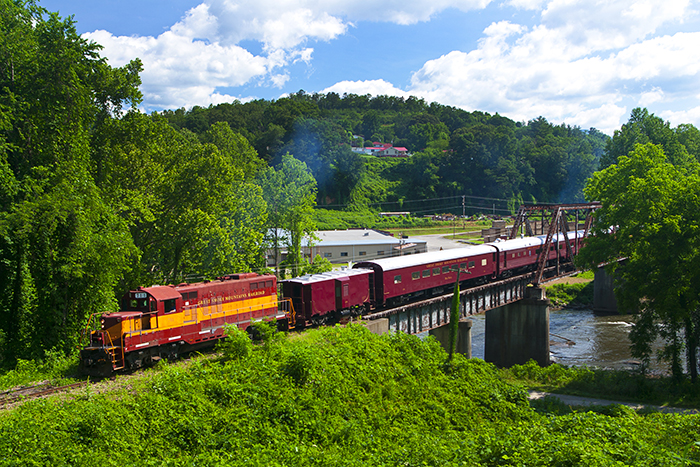 Thành phố Bryson, NC: Đường sắt Great Smoky Mountains