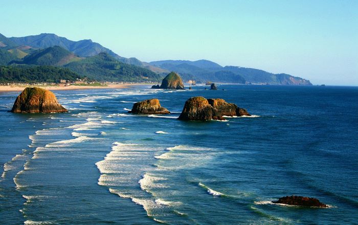 Bờ biển, Oregon