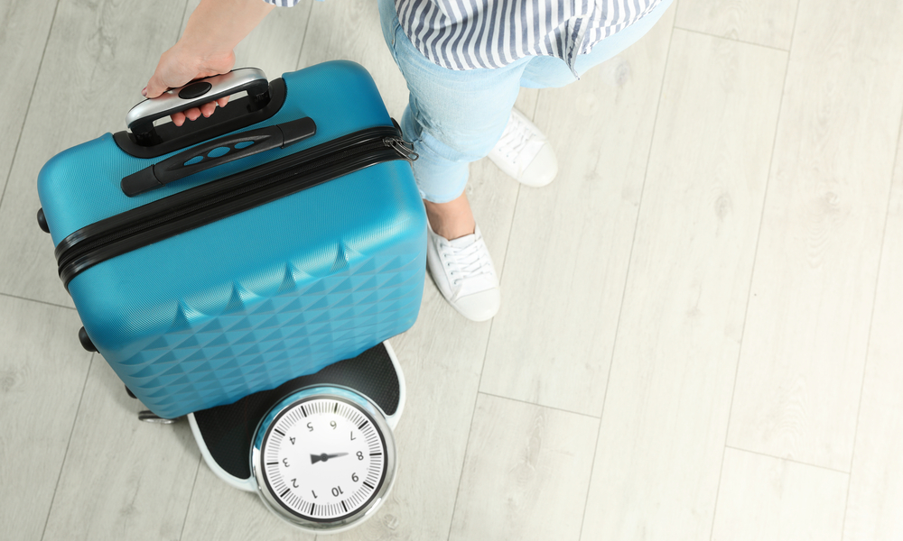 Cân hành lý đã kiểm tra của bạn tại nhà
