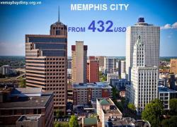 Vé máy bay đi Memphis  - Tennessee giá rẻ chỉ từ 432 USD