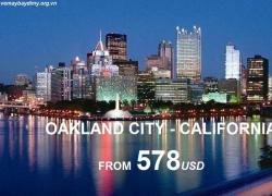 Vé máy bay giá rẻ đi Oakland