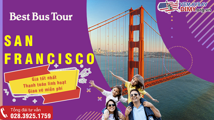 Du lịch bằng xe buýt sẽ mang đến cho bạn trải nghiệm tuyệt vời tại San Francisco. Hãy cùng nhau khám phá thành phố sầm uất và đắm mình trong vẻ đẹp của Golden Gate Bridge. Hành trình sẽ trở nên thú vị hơn bao giờ hết với các điểm dừng tham quan lý thú.