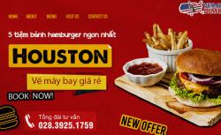 5 tiệm bánh hamburger ngon nhất ở Houston